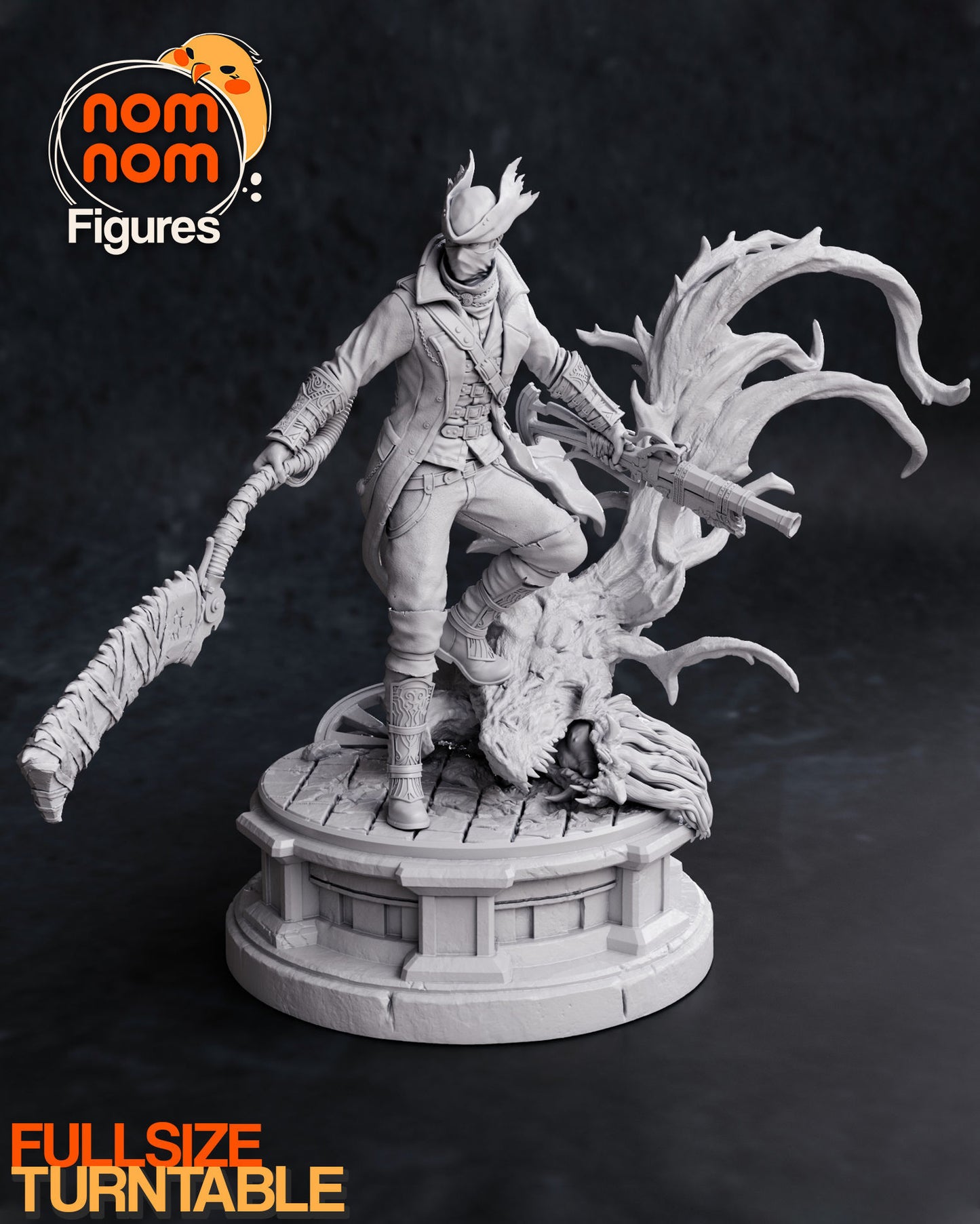 Hunter - Bloodborne 3D Print Model