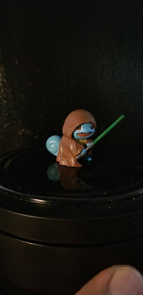 Obi-Wan Kenobi Squirtle May the 4th Pokemon and Star Wars Mash Up - 0.04mm layer height. Custom Gift and Painted Versions Available!