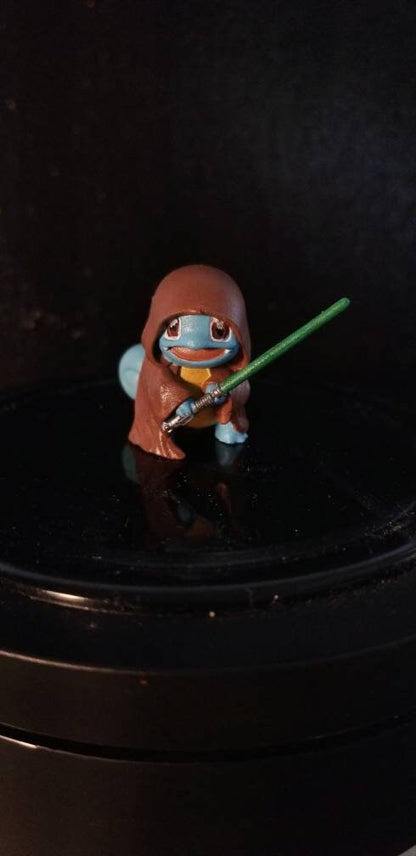 Obi-Wan Kenobi Squirtle May the 4th Pokemon and Star Wars Mash Up - 0.04mm layer height. Custom Gift and Painted Versions Available!