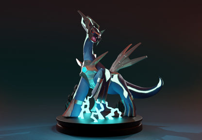 Dialga Statue Figurine Collectible  -Pokemon Pocket monster- Pokedex - 04mm layer height - Painted and Custom Gift Versions Available!