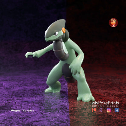 Cyclazard - Pokemon Unite Collectibles -Pokeball - Pokedex - 04mm layer height - Painted and Custom Gift Versions Available!