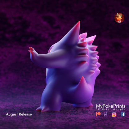 Gengar Statue Collectible Desk Ornament - Pokemon Cosplay Halloween -  Pocket Monster Ghost - Custom Gift and Painted Versions Available!