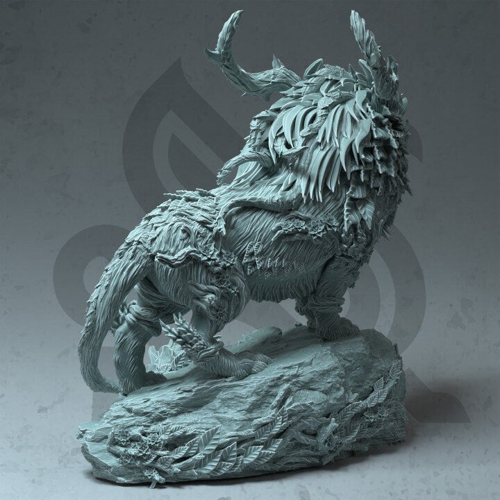 Lordly Fey Spirit - Torgothrin - Dm Stash - Décor sculpture for your home or desk  - 3d Resin Print - Painted or Custom Gift~!