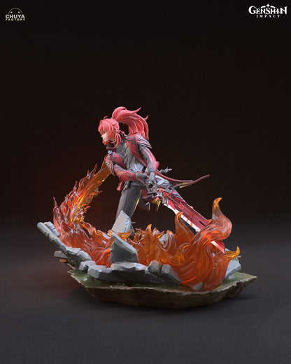 Diluc from Genshin Impact - Collectible 3d printed statues - Perfect for Home Decor - Custom Gift and Painted Versions Available!