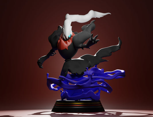 Darkrai Ghost Pokemon Statue  - Collectible 3d printed statues Home Decor - Custom Gift and Painted Versions Available!