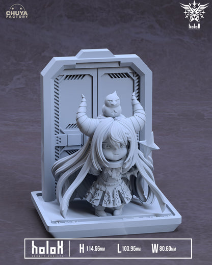 LAplus Darkness from Virtual Youtuber- Collectible 3d printed statues - Perfect for Home Decor - Custom Gift and Painted Versions Available!