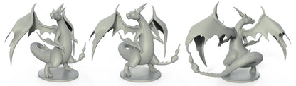 Charizard Mega Y Pokemon Alternates  - Collectible 3d printed statues - Perfect for Home Decor - Custom Gift and Painted Versions Available!