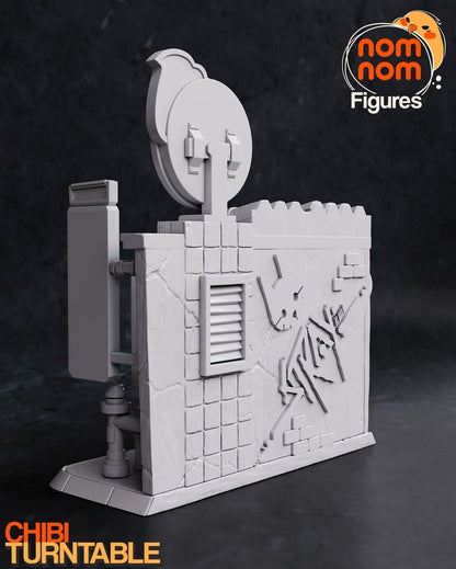 Stray Cat Cyberpunk Diorama  from Stray- Collectible 3d printed statues Home Decor - Custom Gift and Painted Versions Available!