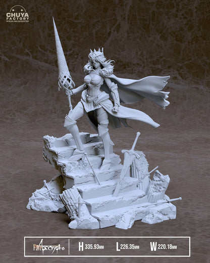 Artoria Pendragon from Fate/Stay Night  - Collectible 3d printed statues Home Decor - Custom Gift and Painted Versions Available!