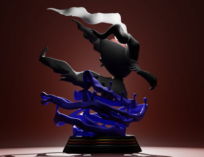 Darkrai Ghost Pokemon Statue  - Collectible 3d printed statues Home Decor - Custom Gift and Painted Versions Available!