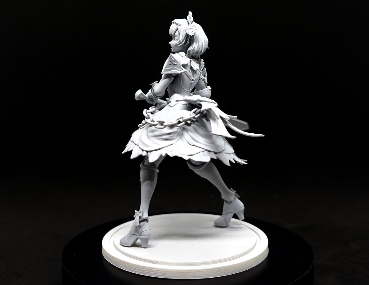 Noelle from Genshin Impact - Collectible 3d printed statues - Perfect for Home Decor - Custom Gift and Painted Versions Available!