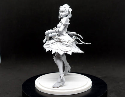 Noelle from Genshin Impact - Collectible 3d printed statues - Perfect for Home Decor - Custom Gift and Painted Versions Available!