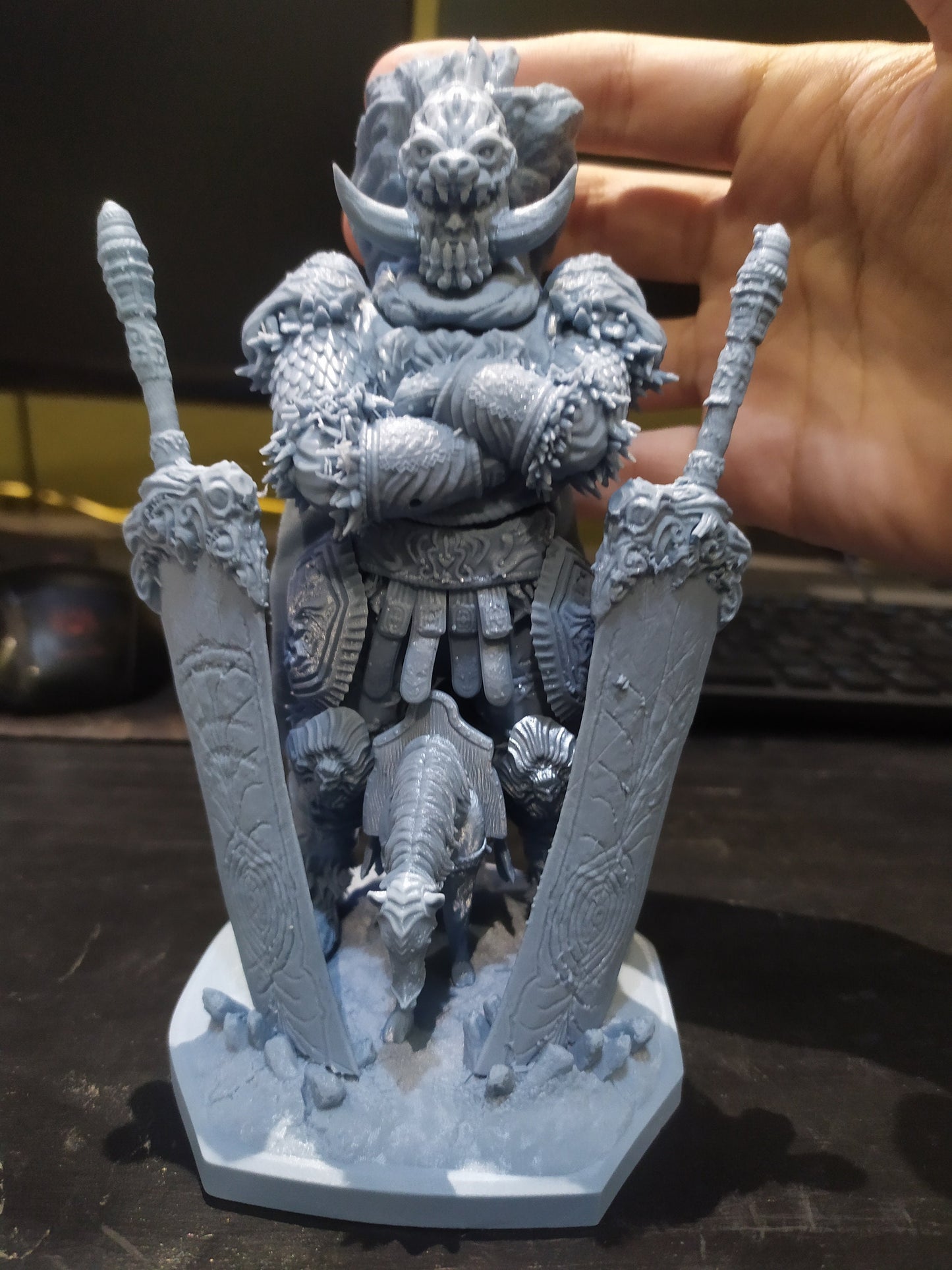 Starscourge Radahn from Elden Ring - Collectible 3d printed statues Home Decor - Custom Gift and Painted Versions Available!