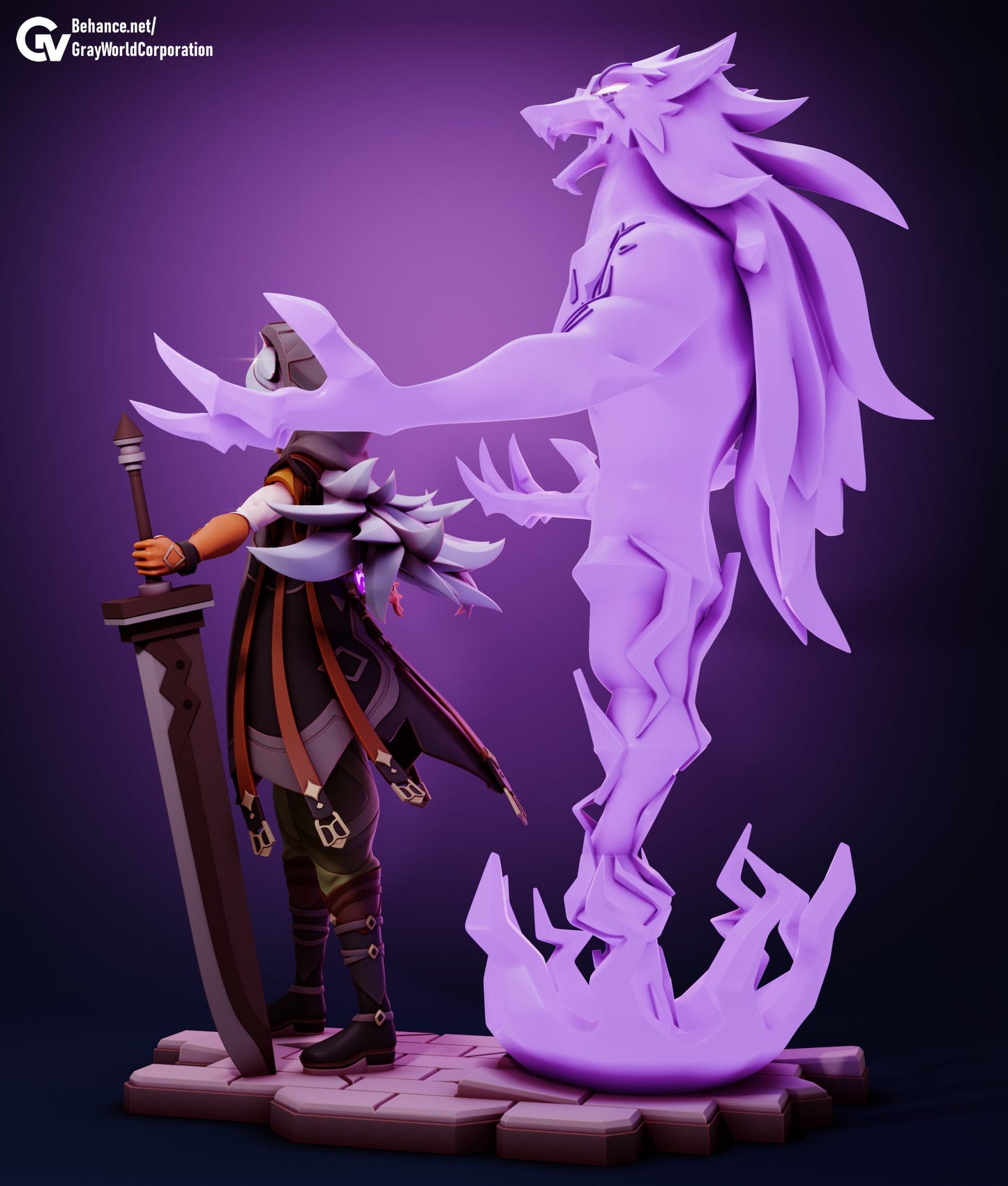 Razor from Genshin Impact - Collectible 3d printed statues - Perfect for Home Decor - Custom Gift and Painted Versions Available!