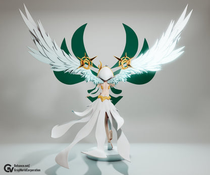 Venti "Ancient God"  from Genshin Impact - Collectible 3d printed statues - Home Decor - Custom Gift and Painted Versions Available!