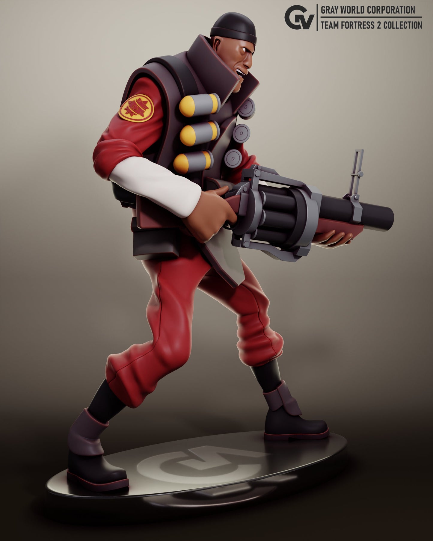 Demoman from Team Fortress 2 - Collectible 3d printed statues - Home Decor - Custom Gift and Painted Versions Available!