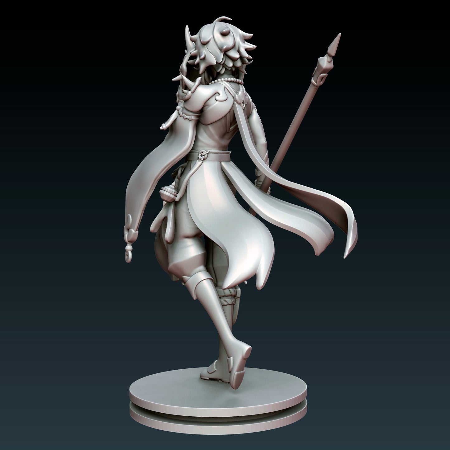 Xiao from Genshin Impact - Collectible 3d printed statues - Perfect for Home Decor - Custom Gift and Painted Versions Available!