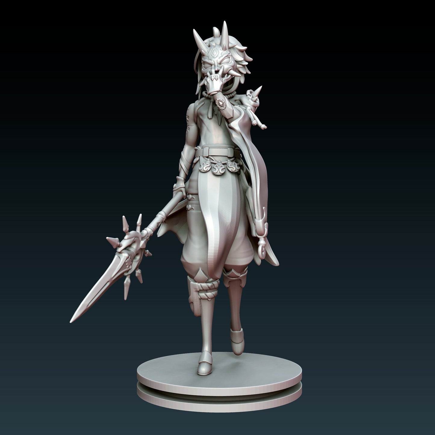 Xiao from Genshin Impact - Collectible 3d printed statues - Perfect for Home Decor - Custom Gift and Painted Versions Available!