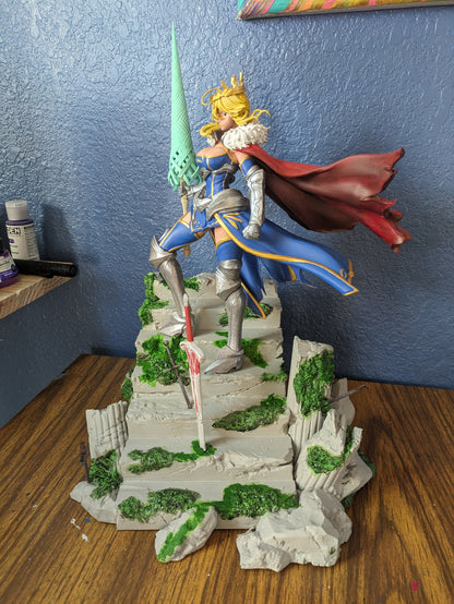 Artoria Pendragon from Fate/Stay Night  - Collectible 3d printed statues Home Decor - Custom Gift and Painted Versions Available!