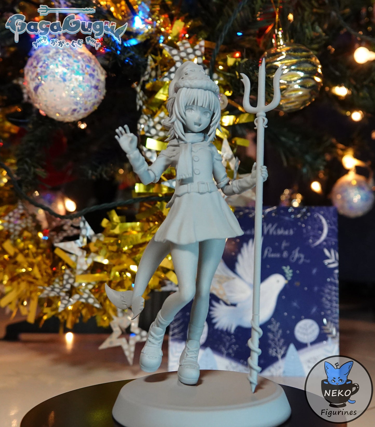 Gawr Gura Hololive VTuber - Collectible Statue  - Décor for your home - 3d Resin Print - Painted or Custom Gift~!