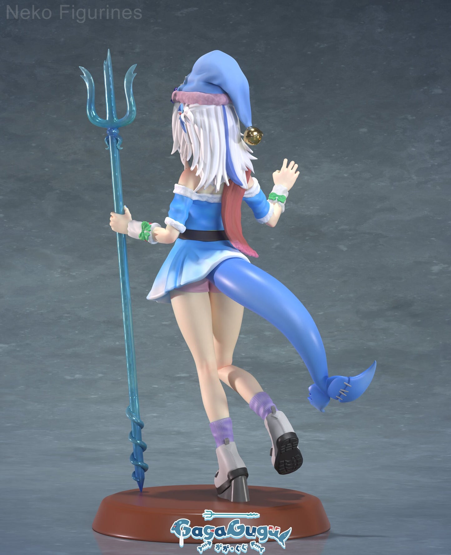 Gawr Gura Hololive VTuber - Collectible Statue  - Décor for your home - 3d Resin Print - Painted or Custom Gift~!