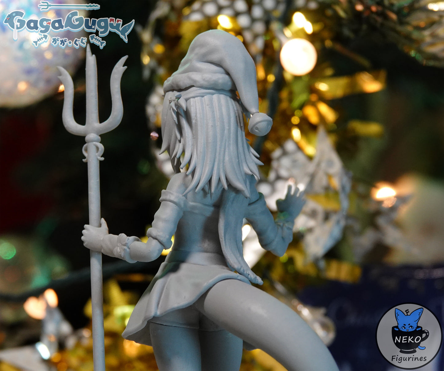 Gawr Gura Hololive VTuber - Collectible Statue  - Décor for your home - 3d Resin Print - Painted or Custom Gift~!