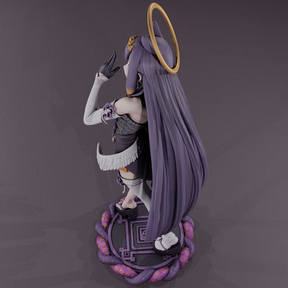 Ninomae Ina'Nis Hololive VTuber - Collectible Statue  - Décor for your home - 3d Resin Print - Painted or Custom Gift~!