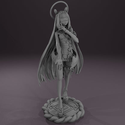 Ninomae Ina'Nis Hololive VTuber - Collectible Statue  - Décor for your home - 3d Resin Print - Painted or Custom Gift~!