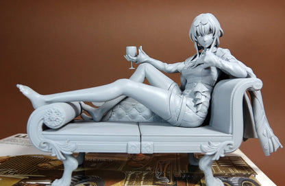 Kafka Honkai Star Rail - Collectible 3d printed statues - Perfect for Home Decor - Custom Gift and Painted Versions Available!