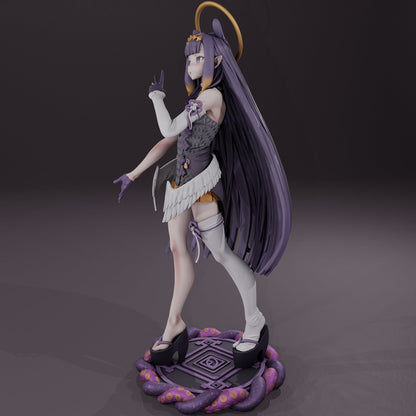 Ninomae Ina'Nis Hololive VTuber - Collectible Statue  - Décor for your home - 3d Resin Print - Painted or Custom Gift~!