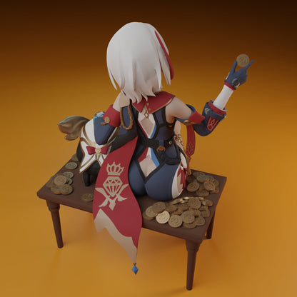 Topaz From Honkai Star Rail  - Collectible 3d printed statues - For Home Decor - Custom Gift and Painted Versions Available!