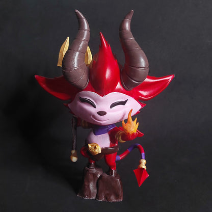 Little Devil Teemo from League of lol  - Collectible 3d printed statues - Home Decor - Custom Gift and Painted Versions Available!