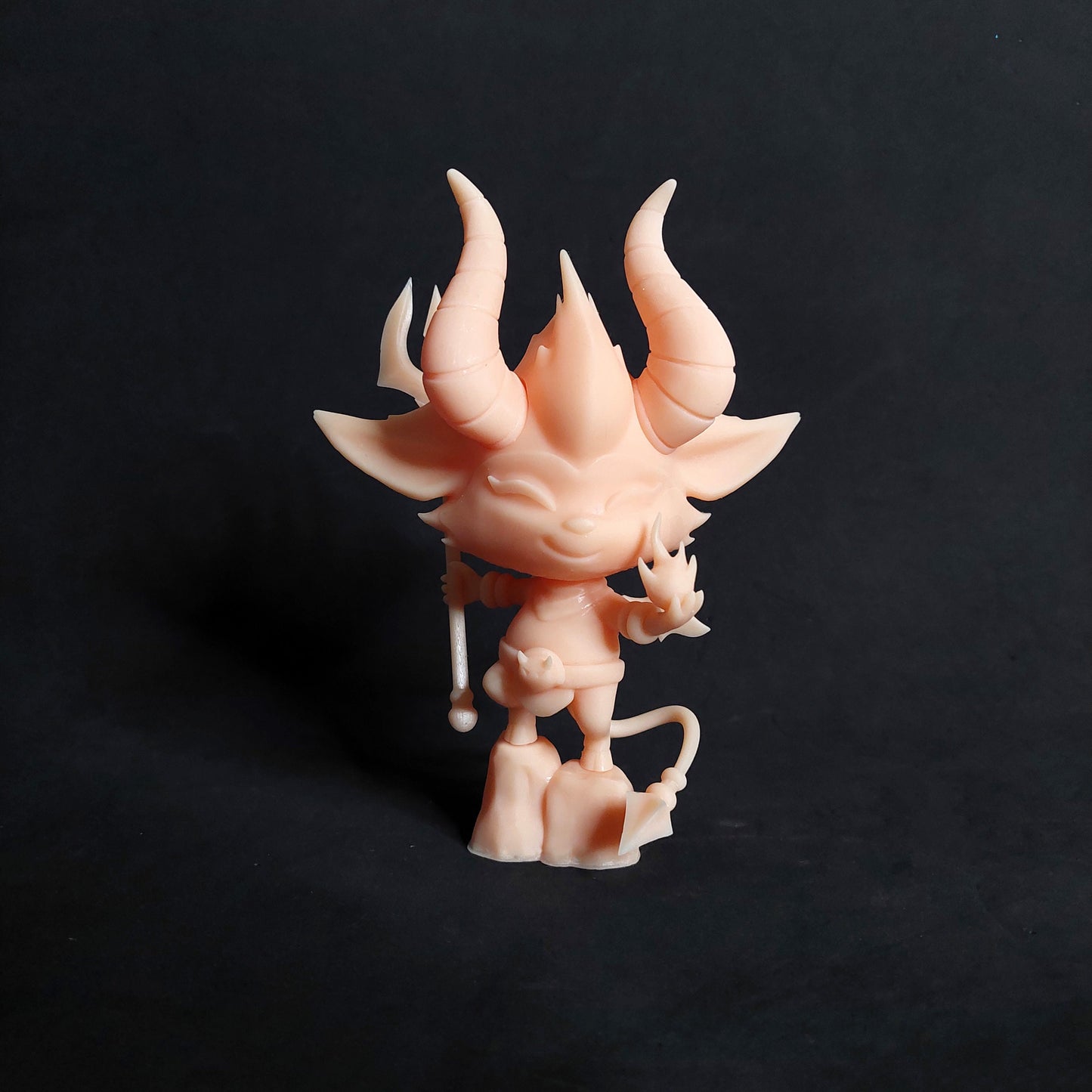 Little Devil Teemo from League of lol  - Collectible 3d printed statues - Home Decor - Custom Gift and Painted Versions Available!