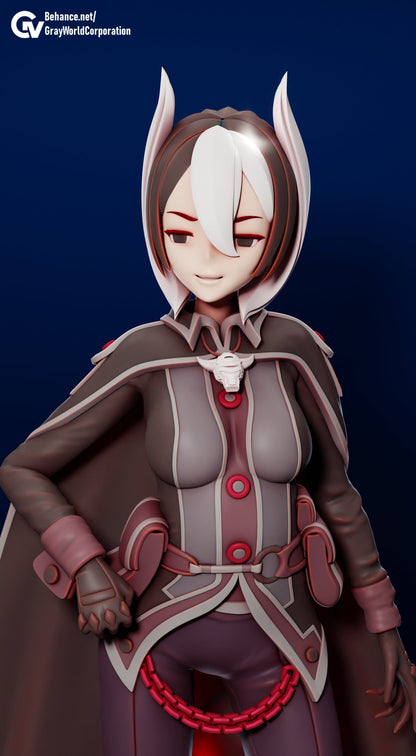 Ozen from Made in Abyss -Retsujitsu No Ougonkyou - The Golden City of Scorching Sun - Collectible Statue - Home Decor - DIY or PAINTED!