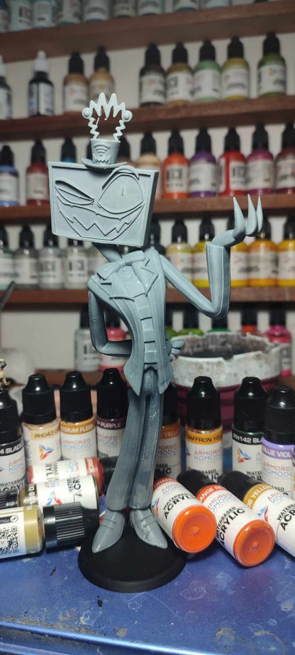 Vox from Hazbin Hotel - Collectible 3d printed statues - Perfect for Home Decor - Custom Gift and Painted Versions Available