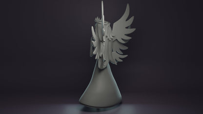 Emily Seraphim from Hazbin Hotel - Collectible 3d printed statues - Perfect for Home Decor - DIY and Painted Versions