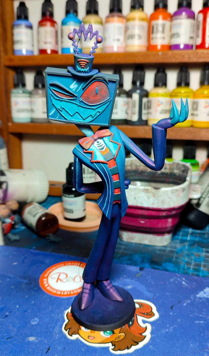 Vox from Hazbin Hotel - Collectible 3d printed statues - Perfect for Home Decor - Custom Gift and Painted Versions Available