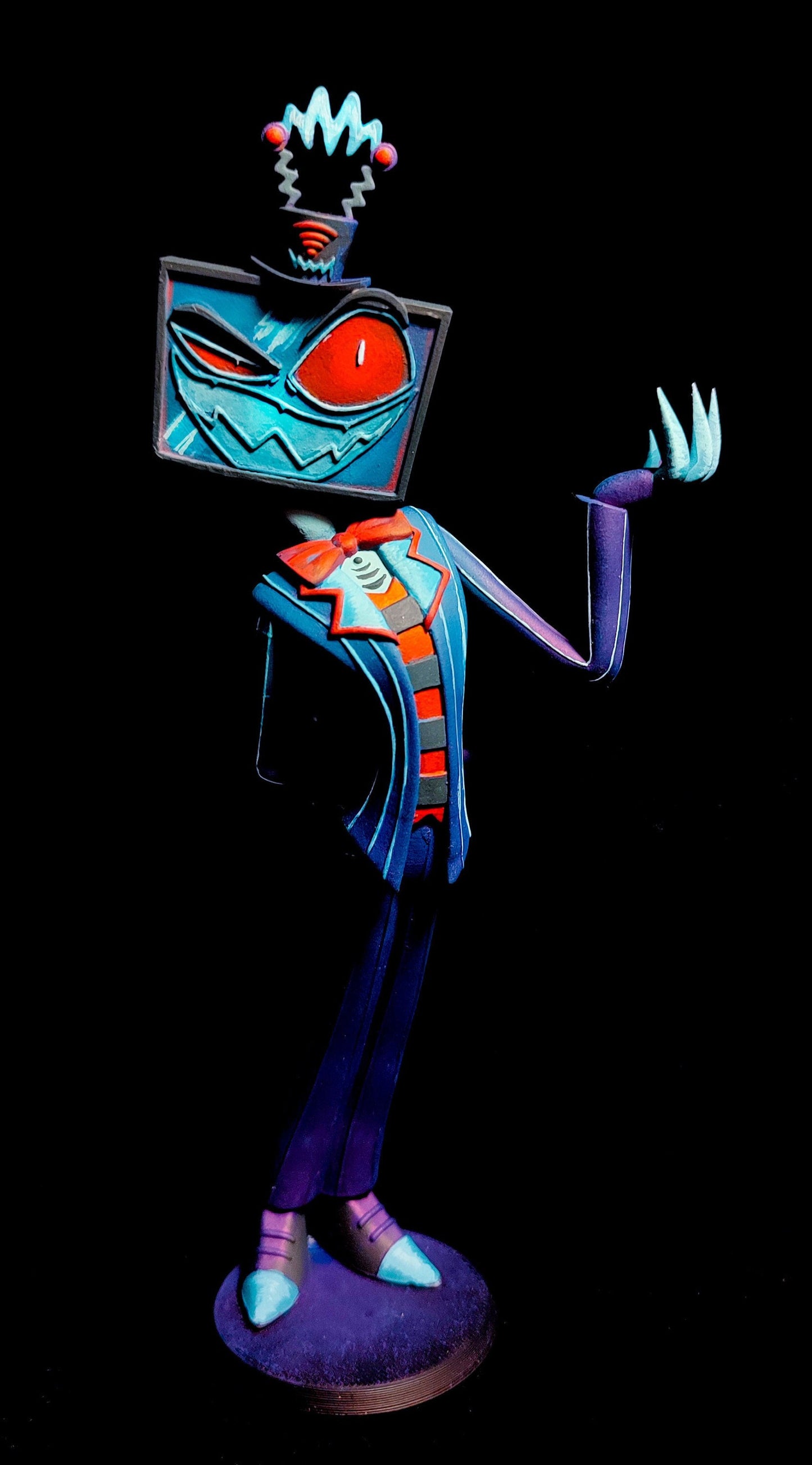 Vox from Hazbin Hotel - Collectible 3d printed statues - Perfect for Home Decor - Custom Gift and Painted Versions Available