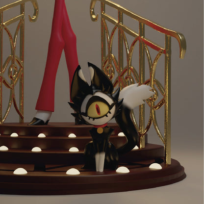 Charlie Diorama from Hazbin Hotel - Collectible 3d printed statues - Perfect for Home Decor - DIY and Painted Versions Available