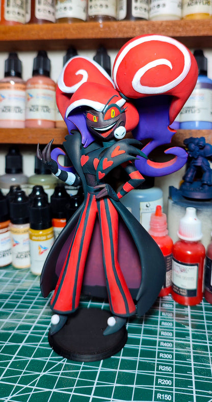 Velvette from Hazbin Hotel - Collectible 3d printed statues - Perfect for Home Decor - DIY and Painted Versions