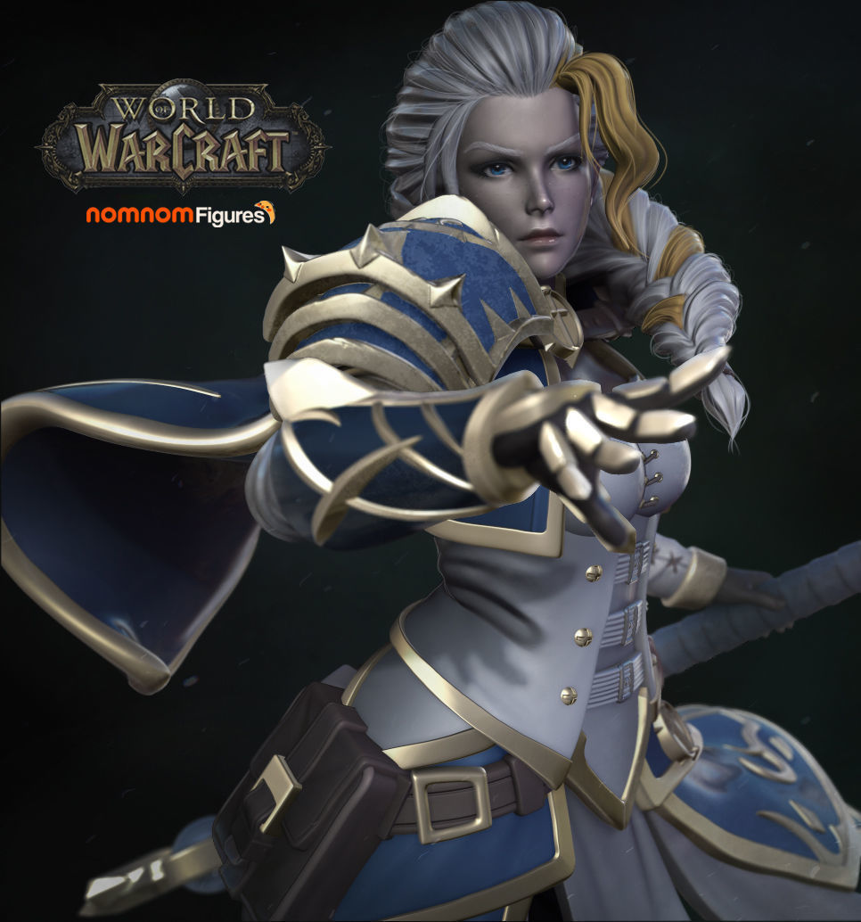 Jaina Proudmoore - World of Warcraft 3D Print Model