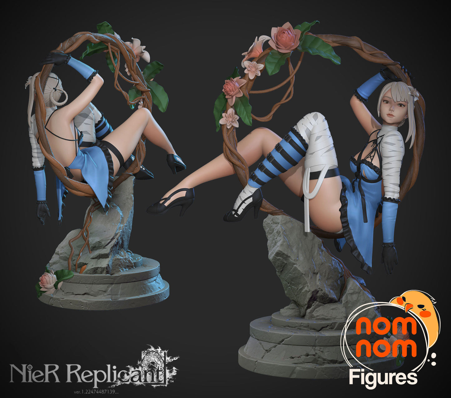 Kaine from Nier Replicant Version 1 3D Print Model