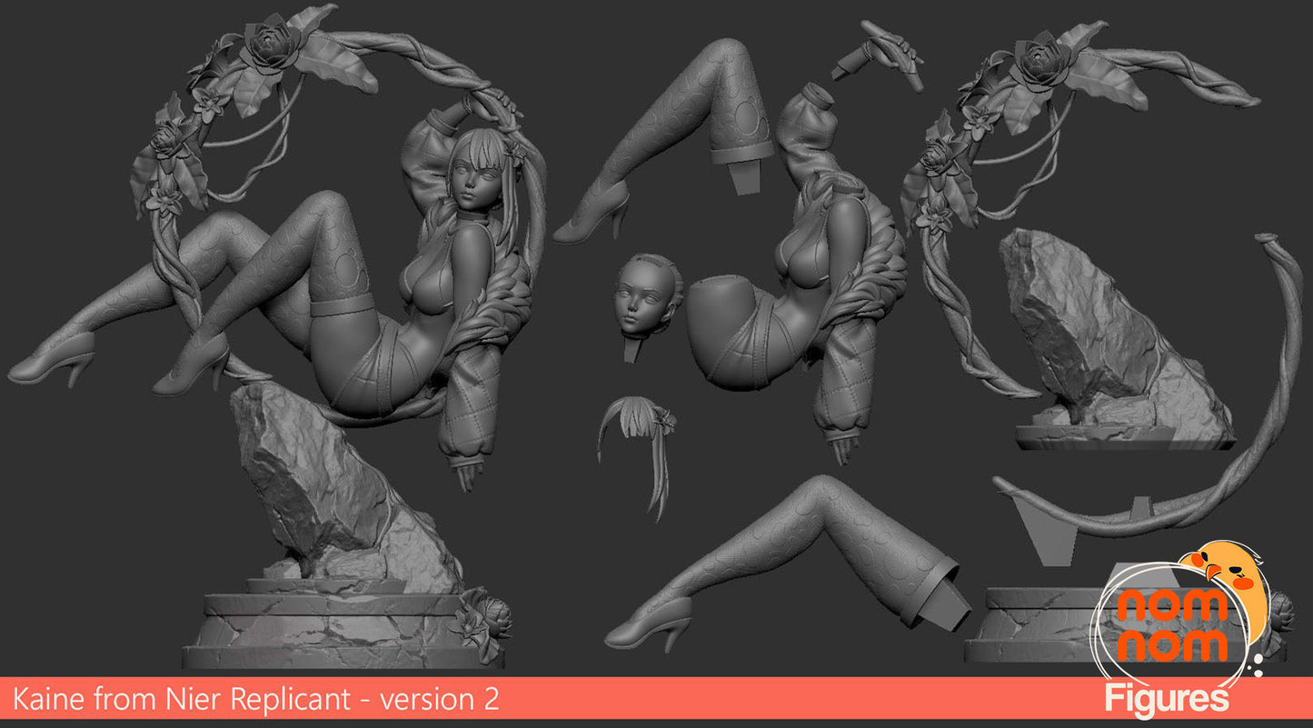 Kaine from Nier Replicant Version 2 3D Print Model