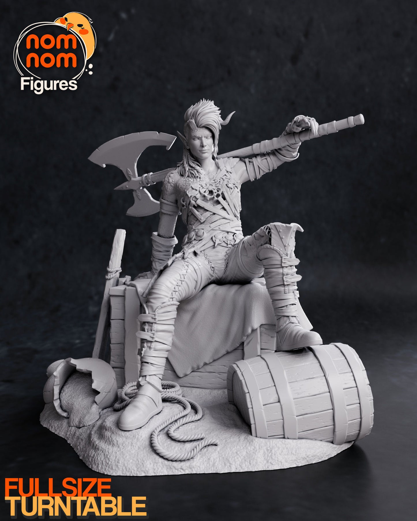 Karlach - Baldurs Gate 3 3D print model