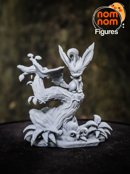 Leafeon Eevee Evolution - Pokemon 3D Print Model