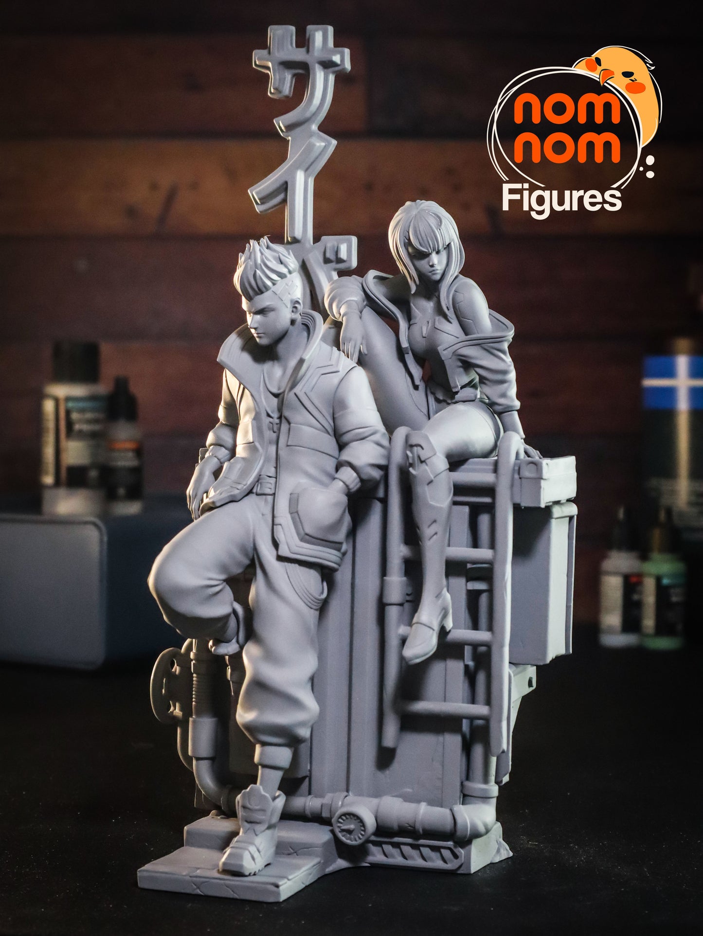 Lucy x David Cyberpunk Edgerunners 3D Print Model