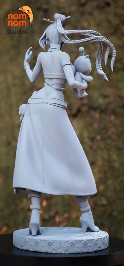 Lulu from Ffx Version 2 3D Print Model