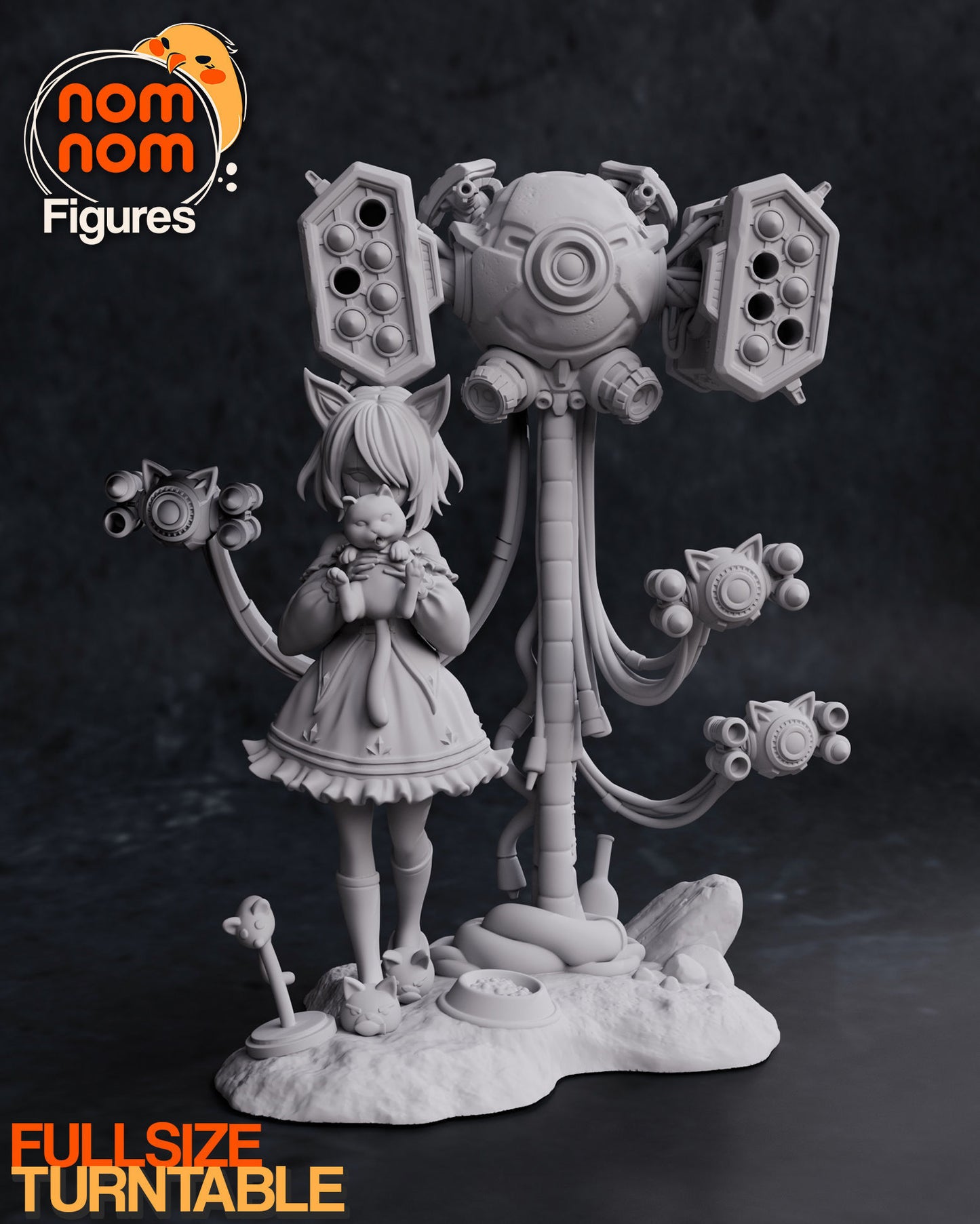 Luna - Nomnom Originals 3D Print Model