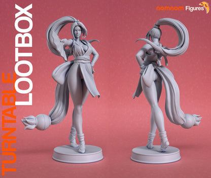 Mai Shiranui - King of Fighters 3D Print Model