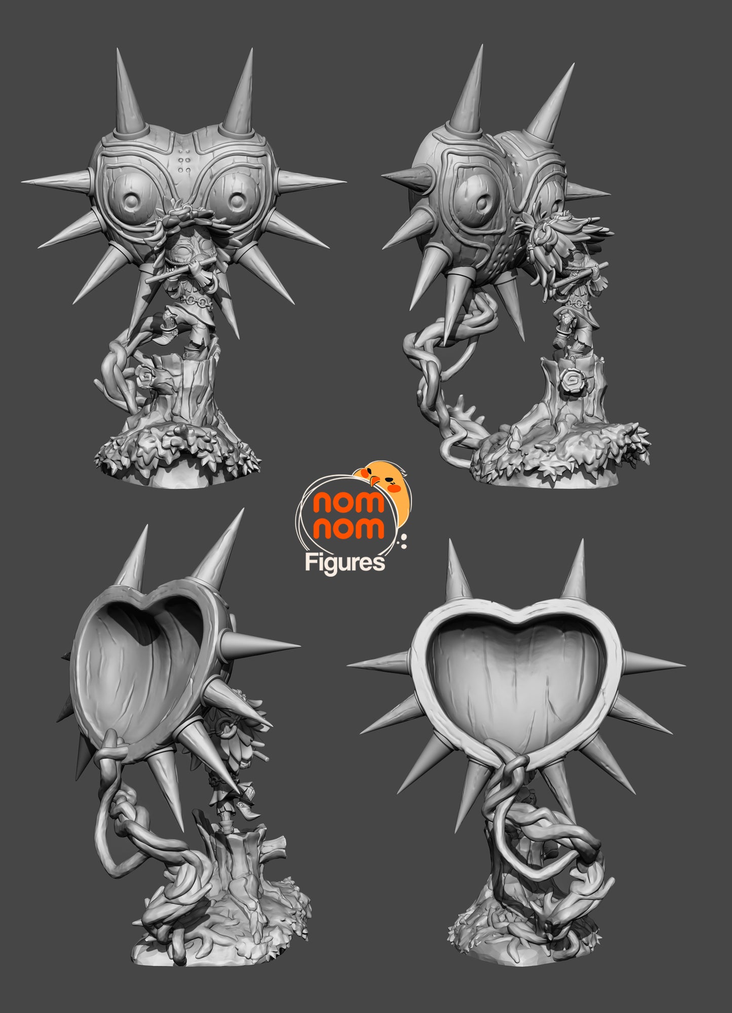 Majora Skull Kid - Zelda 3D Print Model